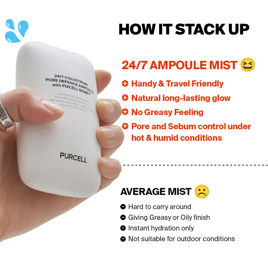 PURCELL - 24/7 Colostrum Pore Defence Ampoule